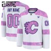 Calgary Flames Trikot Custom Fanatics Hockey Fights Cancer Practice 2024-25 Weiss - Kinder Calgary Flames Trikot Custom Fanatics Hockey Fights Cancer Practice 2024-25 Weiss - Kinder